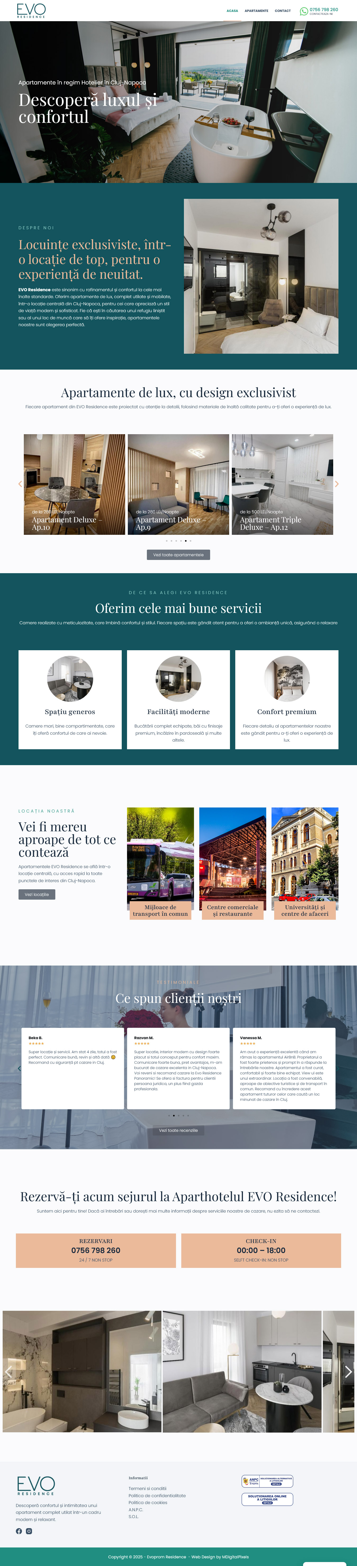 EVO Residence Apartaments rental website-186