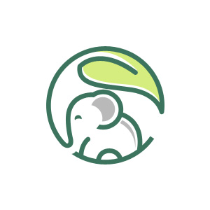 Logo design for sell Eco Elephant, only for $50