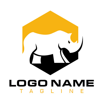 Logo design for sell Rhino Construction Logo, only for $50